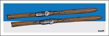 Load image into Gallery viewer, SIMPLE VINTAGE SKIIS ~ 1:3