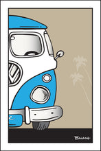 Load image into Gallery viewer, SIMPLE BUS ~ DRIVER GRILL ~ TIKI SURFER ~ 12x18