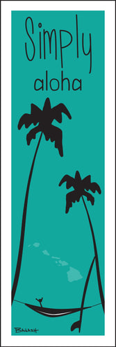 SIMPLY ALOHA ~ HAMMOCK ~ SHAKA ~ SURFBOARD ~ 1:3