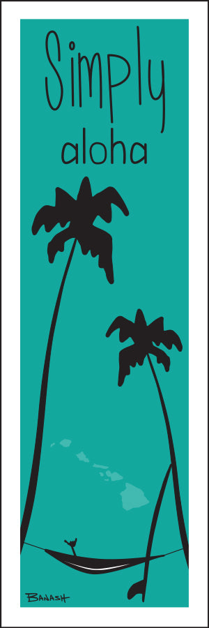 SIMPLY ALOHA ~ HAMMOCK ~ SHAKA ~ SURFBOARD ~ 1:3