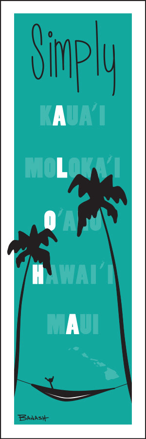 SIMPLY ALOHA ~ HAWAI'I ~ ISLANDS ~ 1:3