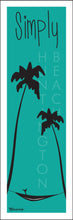 Load image into Gallery viewer, SIMPLY HUNTINGTON BEACH ~ SURF HAMMOCK ~ SEAFOAM ~ 1:3