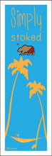 Load image into Gallery viewer, SIMPLY STOKED ~ CARDIFF BY THE SEA ~ SURF HAMMOCK ~ 1:3