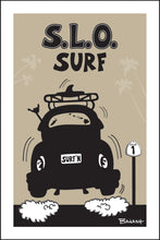 Load image into Gallery viewer, SAN LUIS OBISPO ~ S.L.O. ~ SURF ~ SURF BUG TAIL ~ AIR ~ HWY 1 ~ 2:3