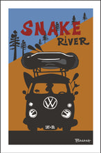 Load image into Gallery viewer, JACKSON HOLE ~ SNAKE RIVER ~ RAFT BUS GRILL ~ DESERT SLOPE ~ 2:3