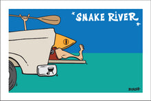 Load image into Gallery viewer, JACKSON HOLE ~ SNAKE RIVER ~ TAILGATE KAYAK GREM ~ 2:3