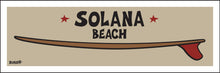Load image into Gallery viewer, SOLANA BEACH ~ RED FIN ~ SURFBOARD ~ 1:3