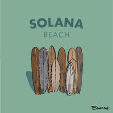 Load image into Gallery viewer, SOLANA BEACH ~ VINTAGE SURFBOARD QUIVER