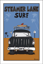 Load image into Gallery viewer, STEAMER LANE ~ SURF ~ SANTA CRUZ ~ SURF NOMAD TAIL ~ SAND LINES ~ 2:3
