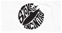 Load image into Gallery viewer, STOKED ~ ENCINITAS ~ BEACH TOWEL ~ 30x60