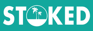 STOKED ~ PALMS ~ SEAFOAM ~ 1:3