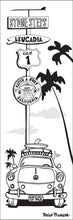 Load image into Gallery viewer, STONE STEPS ~ SURF ~ LEUCADIA ~ SIGN POST ~ SURF BUS ~ 1:3
