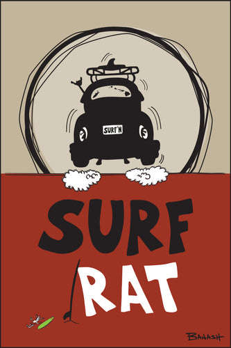 SUNDOWN ~ SURF RAT ~ SURF BUG ~ 12x18