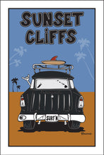 Load image into Gallery viewer, SUNSET CLIFFS ~ SURF NOMAD TAIL ~ SAND LINES ~ 2:3