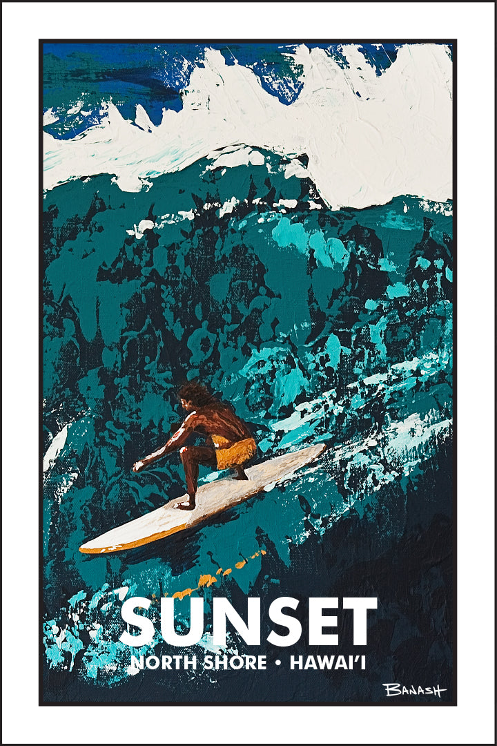 SUNSET BEACH ~ NORTH SHORE ~ HAWAI'I ~ SUNSET ~ 2:3