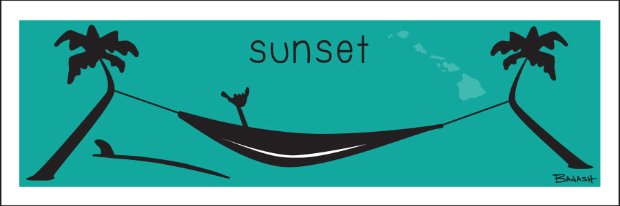 SUNSET BEACH ~ SURF HAMMOCK ~ 1:3