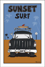 Load image into Gallery viewer, SUNSET ~ SURF ~ SURF NOMAD TAIL ~ SAND LINES ~ 2:3