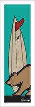 Load image into Gallery viewer, CARDIFF BY THE SEA ~ SURF BEAR ~ LONGBOARD ~ 1:3