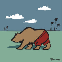 Load image into Gallery viewer, SURF BEAR ~ SEAFOAM ~ 1:1