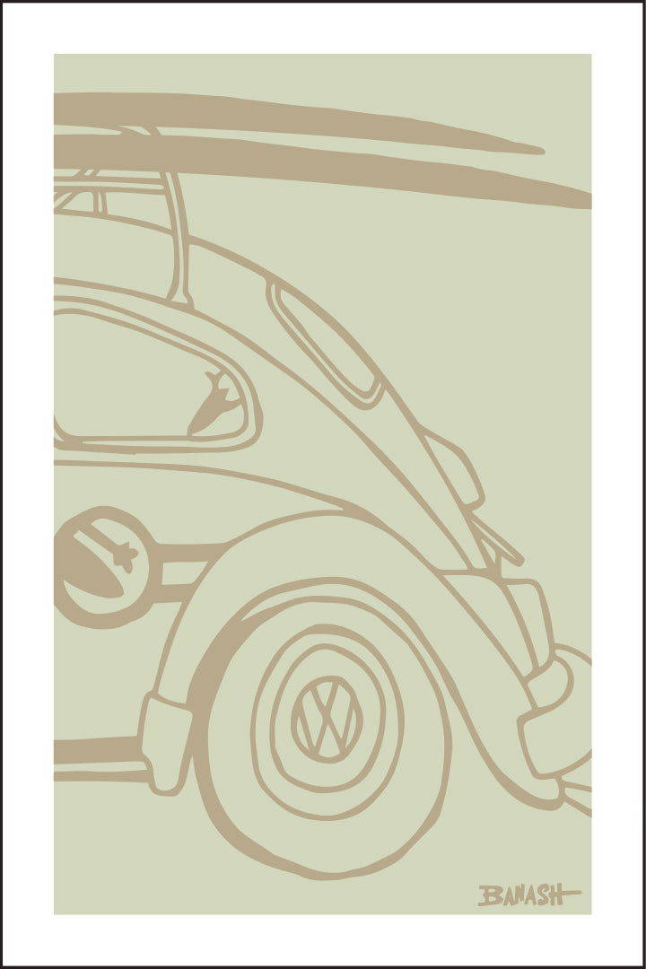 SURF BUG ~ BACK TAIL ~ DRIFTWOOD ~ 2:3