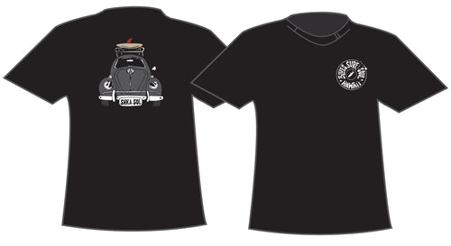 SURF BUG GRILL ~ GRAPHITE ~ SHKA SOL ~ HAWAI'I ~ GRAPHIC T-SHIRT