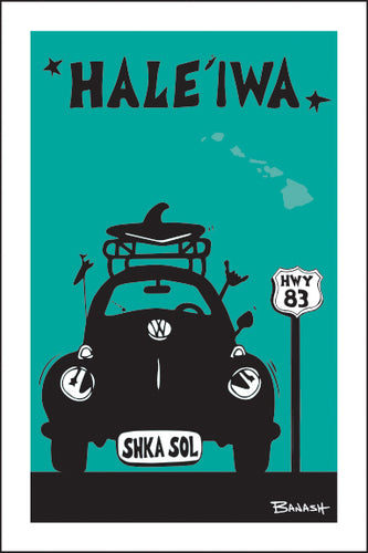 HALE'IWA ~ SURF BUG GRILL ~ HWY 83 ~ 2:3