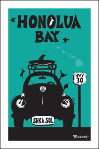 HONOLUA BAY ~ SURF BUG GRILL ~ SEAFOAM ~ 2:3