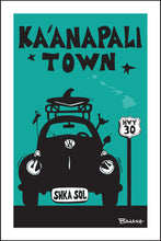 Load image into Gallery viewer, KA&#39;ANAPALI TOWN ~ SURF BUG GRILL ~ SEAFOAM ~ 2:3