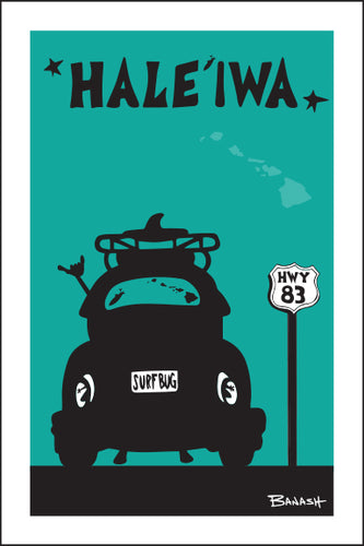HALE'IWA ~ SURF BUG TAIL ~ HWY 83 ~ 2:3