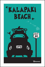 Load image into Gallery viewer, KALAPAKI BEACH ~ SURF BUG TAIL ~ SEAFOAM ~ 2:3