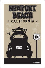 Load image into Gallery viewer, NEWPORT BEACH ~ SURF BUG TAIL ~ HWY 101 ~ 2:3