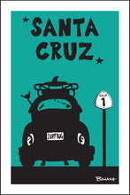 Load image into Gallery viewer, SANTA CRUZ ~ SURF BUG TAIL ~ HWY 1 ~ SEAFOAM ~ 2:3