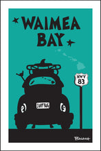 Load image into Gallery viewer, WAIMEA BAY ~ O'AHU ~ SURF BUG TAIL ~ SEAFOAM ~ 2:3