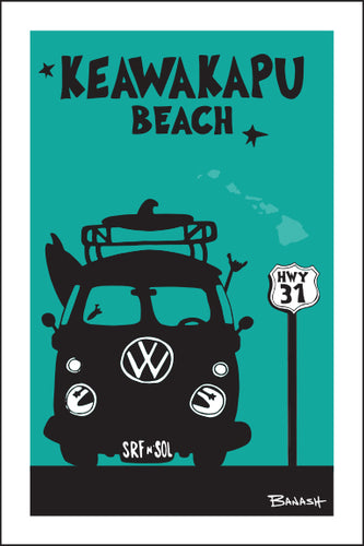 KEAWAKAPU BEACH ~ WAILEA ~ SURF BUS GRILL ~ HWY 31 ~ SEAFOAM ~ 2:3