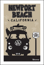 Load image into Gallery viewer, NEWPORT BEACH ~ SURF BUS GRILL ~ HWY 101 ~ 2:3