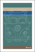 Load image into Gallery viewer, ENCINITAS ~ NORTH COUNTY ~ SURF BUS GRILL ~ SURF LINES ~ REEF ~ 2:3
