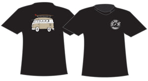 SURF BUS ~ TAN ~ HAWAI'I ~ GRAPHIC T-SHIRT