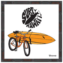 Load image into Gallery viewer, SURF HAWAI'I ~ SURF CRUISER ~ SIDECAR SURFBOARD ~ 1:1