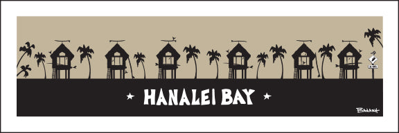 HANALEI BAY ~ SURF HUTS ~ 1:3