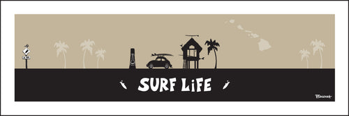 SURF LIFE ~ HAWAI'I ~ SURF HUT ~ SURF BUG ~ TIKI ~ 1:3