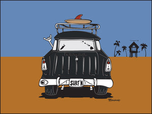 ENCINITAS ~ SURF NOMAD TAIL ~ SAND LINES ~ 3:4