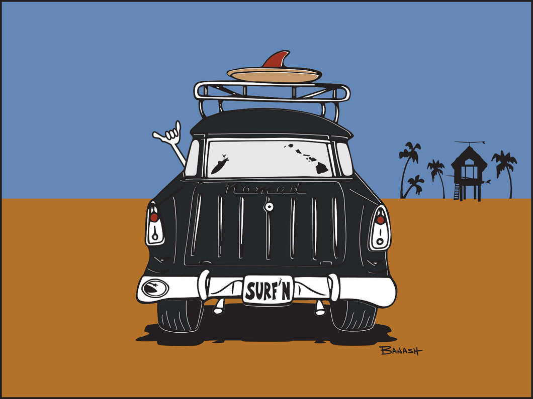 ENCINITAS ~ SURF NOMAD TAIL ~ SAND LINES ~ 3:4