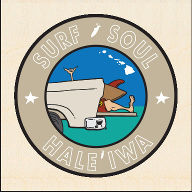 HALE'IWA ~ SURF SOUL ~ TAILGATE SURF GREM ~ 1:1