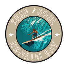 Load image into Gallery viewer, SURF SOUL ~ HANALEI BAY ~ RIGHT FACE ~ 1:1