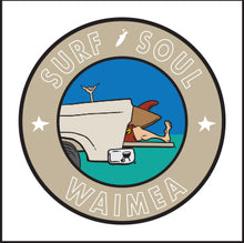 Load image into Gallery viewer, SURF SOUL ~ WAIMEA TOWN ~ KAUA'I ~ TAILGATE SURF GREM ~ 1:1