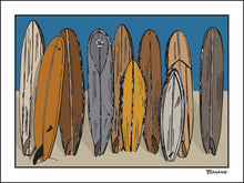 Load image into Gallery viewer, SURFBOARD QUIVER ~ 3:4