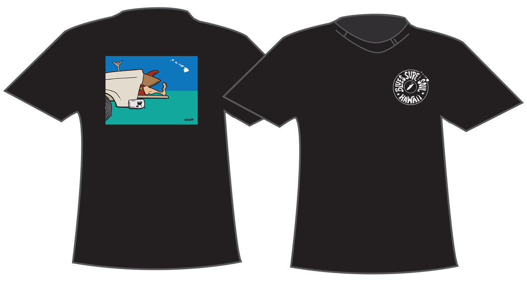 TAILGATE SURF GREM ~ HAWAI'I ~ GRAPHIC T-SHIRT