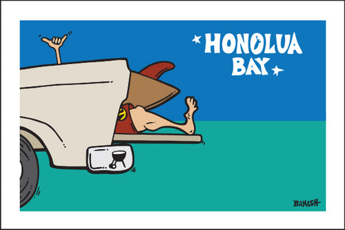 HONOLUA BAY ~ TAILGATE SURF GREM ~ 2:3