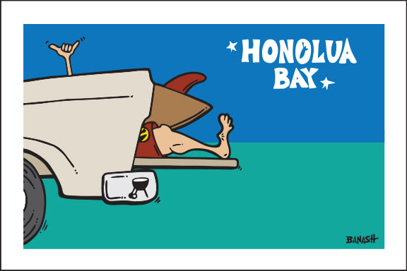 HONOLUA BAY ~ TAILGATE SURF GREM ~ 2:3