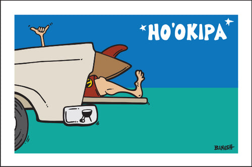 HO'OKIPA ~ TAILGATE SURF GREM ~ SEAFOAM ~ 2:3